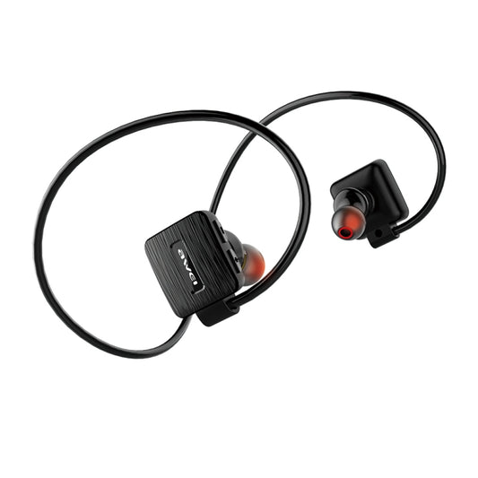 Compact charging case with awei A848BL wireless Bluetooth sports earbuds