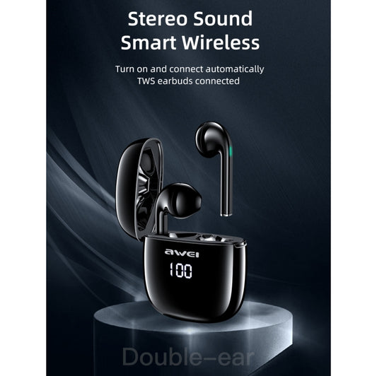 True wireless sports earphones featuring dual drivers and touch controls