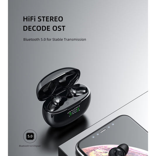 awei T15P earbuds nestled in charging dock with protective case open