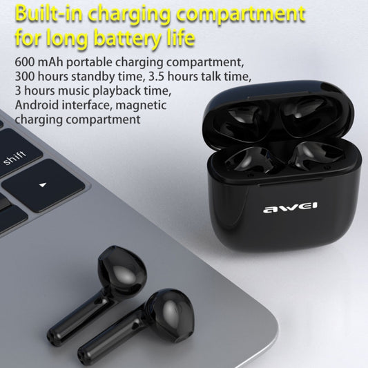 awei T26 Pro earbuds in use during workout activity with stable ear placement