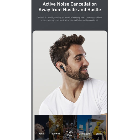 awei TA8 true wireless earbuds displaying touch controls and ergonomic fit design