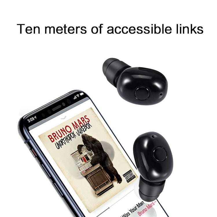 DT-4 IPX Waterproof Bluetooth 5.0 Wireless Bluetooth Earphone with 350mAh Magnetic Charging Box, Support for Calling, DT-4