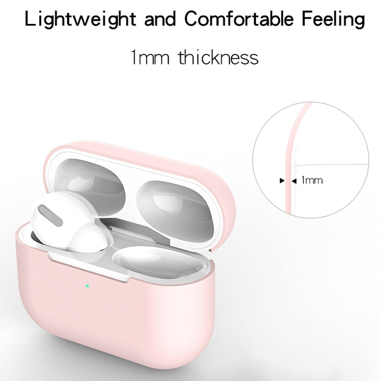 Étui de protection en silicone 3 en 1 pour écouteurs AirPods Pro, boucle pour écouteurs et corde anti-perte
