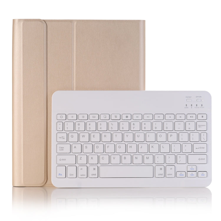 Étui en cuir pour tablette iPad Air/Pro 10,5 pouces (2019) avec clavier Bluetooth 3.0 ultra-fin et détachable, avec emplacement pour stylet et support