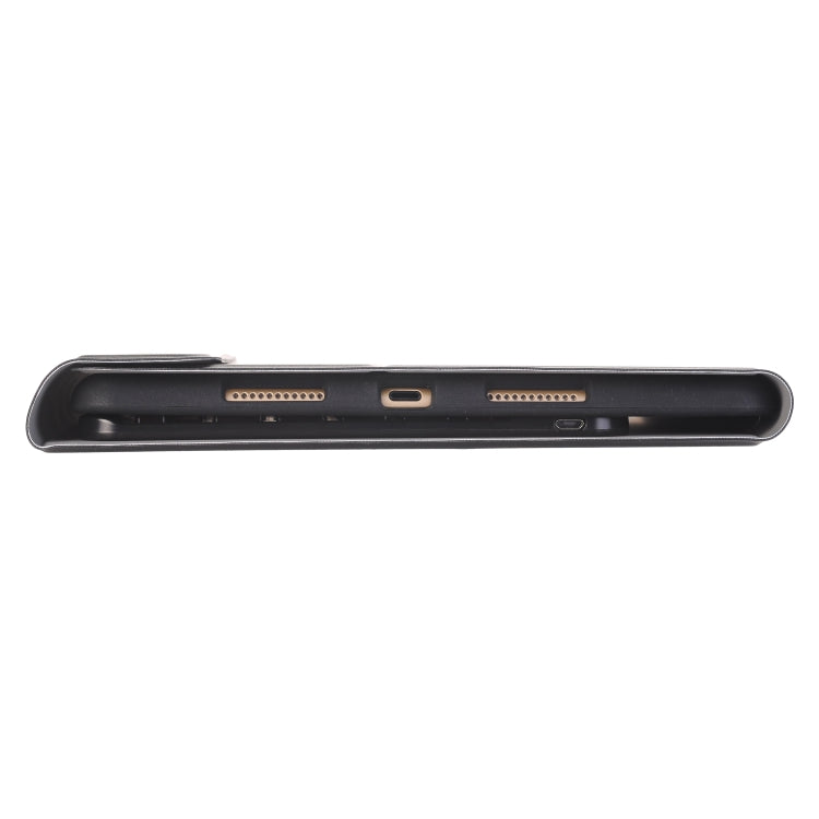 Étui en cuir pour tablette iPad Air/Pro 10,5 pouces (2019) avec clavier Bluetooth 3.0 ultra-fin et détachable, avec emplacement pour stylet et support