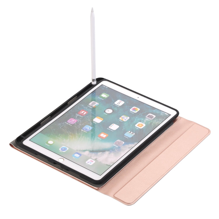 Étui en cuir pour tablette iPad Air/Pro 10,5 pouces (2019) avec clavier Bluetooth 3.0 ultra-fin et détachable, avec emplacement pour stylet et support
