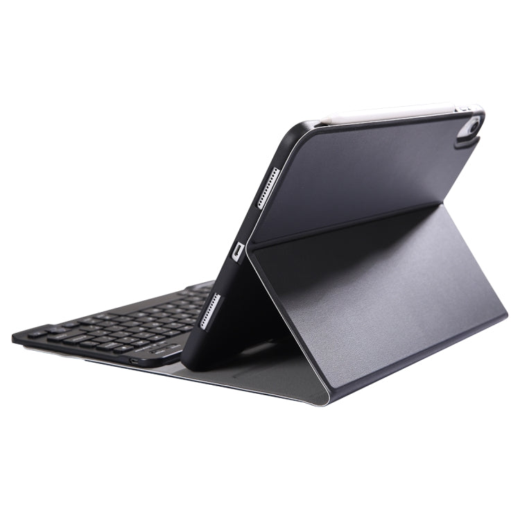 A11B Bluetooth 3.0 Ultra-thin ABS Detachable Bluetooth Keyboard Leather Tablet Case for iPad Air 4 / Air 5 / Pro 11 inch 2022 / 2021 / 2020 / 2018, with Pen Slot & Holder, For iPad Air 4 / Air 5 / Pro 11 inch 2022 / 2021 / 2020 / 2018