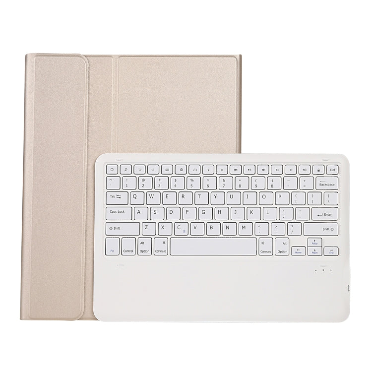Étui en cuir ultra-fin avec clavier Bluetooth 3.0 détachable A12B pour iPad Air 13 (2024/2025/Pro 12,9 pouces) (2022/2021/2020/2018), avec emplacement pour stylet et support.