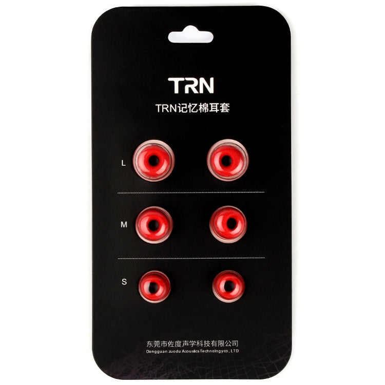 TRN Earphone Silicone Memory Foam Earplug
