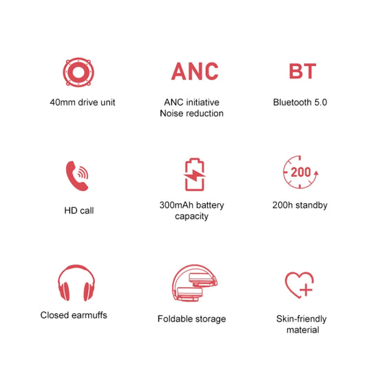 A710BL wireless headset folded compact storage travel-friendly format