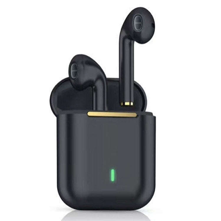 J18 Bluetooth 5.0 TWS Wireless Binaural Bluetooth Earphone with Charging Box, J18 (Green), J18 (Rose Gold), J18 (Black)