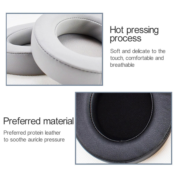 2 PCS For Razer Kraken 7.1 V2 Pro Headphone Cushion Sponge Gel Cover Earmuffs Replacement Earpads, For Razer Kraken 7.1 V2 Pro(Gel)