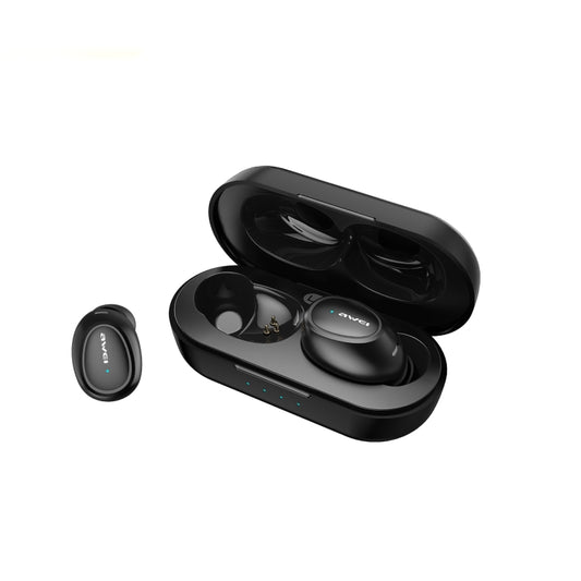 awei T6C Bluetooth 5.0 TWS wireless earbuds with wireless charging case