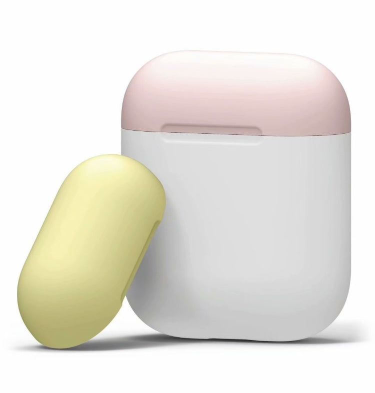 Étui de protection antichute pour écouteurs sans fil Apple AirPods 1/2 (blanc, rose, bleu), IP6D3493A, IP6D3493B, IP6D3493C, IP6D3493D, IP6D3493E, IP6D3493F, IP6D3493G, IP6D3493H, IP6D3493I
