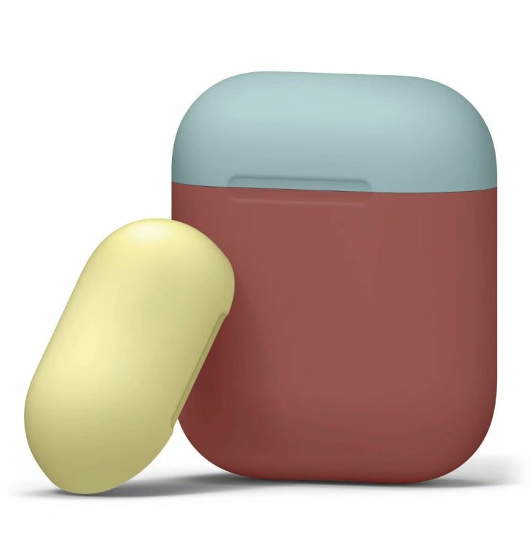 Étui de protection antichute pour écouteurs sans fil Apple AirPods 1/2 (blanc, rose, bleu), IP6D3493A, IP6D3493B, IP6D3493C, IP6D3493D, IP6D3493E, IP6D3493F, IP6D3493G, IP6D3493H, IP6D3493I