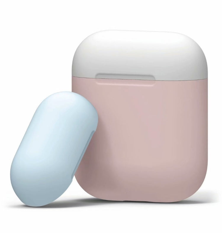 Étui de protection antichute pour écouteurs sans fil Apple AirPods 1/2 (blanc, rose, bleu), IP6D3493A, IP6D3493B, IP6D3493C, IP6D3493D, IP6D3493E, IP6D3493F, IP6D3493G, IP6D3493H, IP6D3493I
