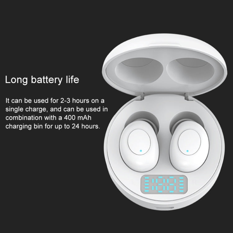 J1 TWS Digital Display Bluetooth V5.0 Wireless Earphones with LED Charging Box