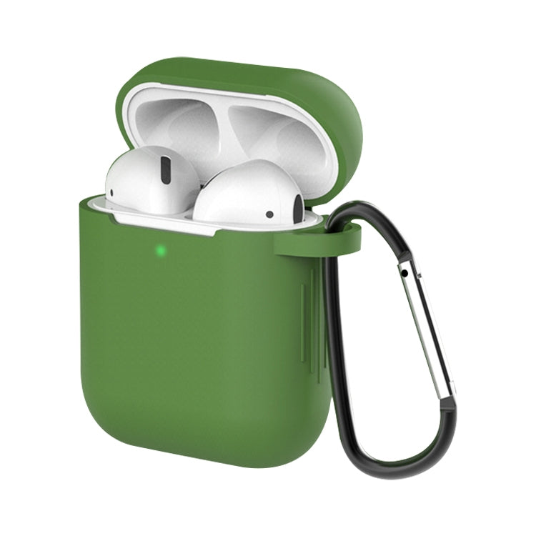 Wireless Earphones Shockproof Silicone Protective Case for Apple AirPods 1 / 2