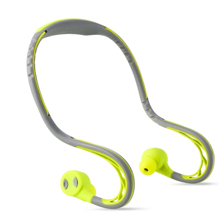 REMAX RB-S20 Bluetooth 4.2 Rotatable Ear Shell Rear-mounted Bluetooth Sports Earphone, RB-S20 Yellow