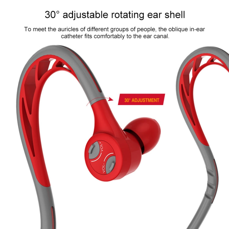 REMAX RB-S20 Bluetooth 4.2 Rotatable Ear Shell Rear-mounted Bluetooth Sports Earphone, RB-S20 Yellow