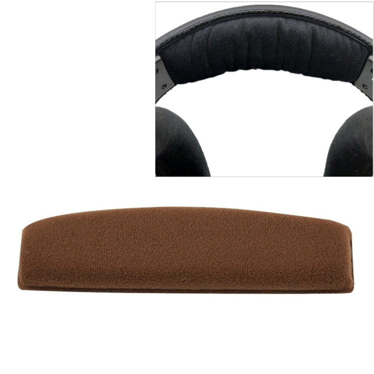 2 PCS For Sennheiser HD515 / HD555 / HD595 / HD598 / HD558 / PC360 Flannel Replacement Headband Head Beam Headgear Cover