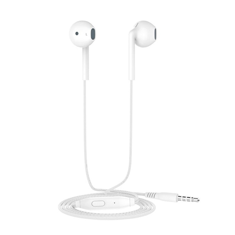 Langsdom MJ31 1.2m Wired Half  In-Ear 3.5mm Interface Stereo Earphones with Mic