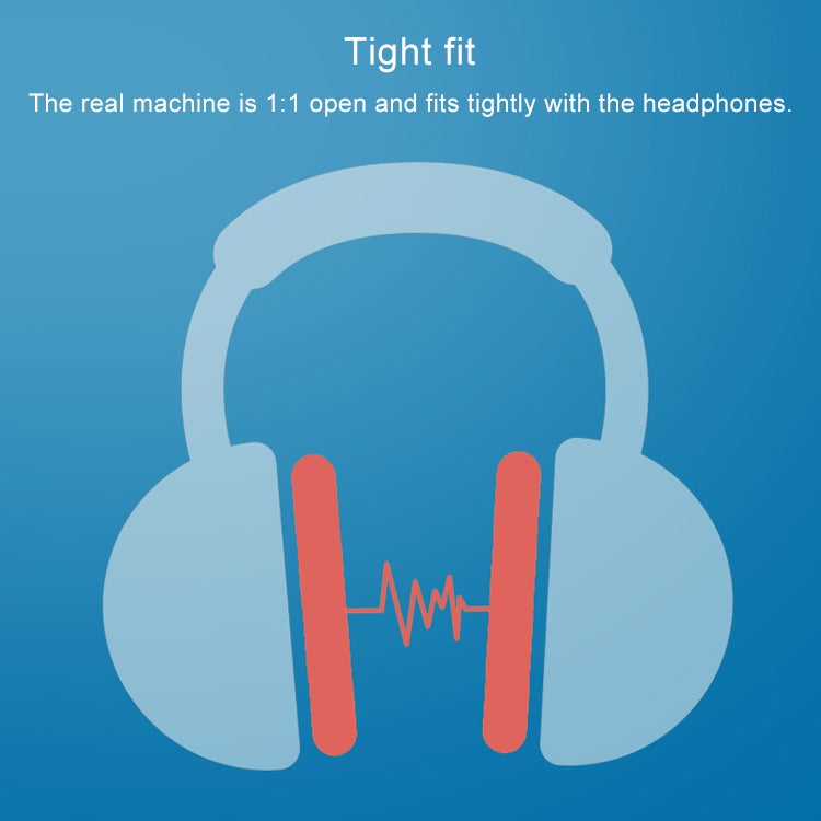 2pcs Sponge Headphone Protective Case for Sony MDR-100ABN / WH-H900N