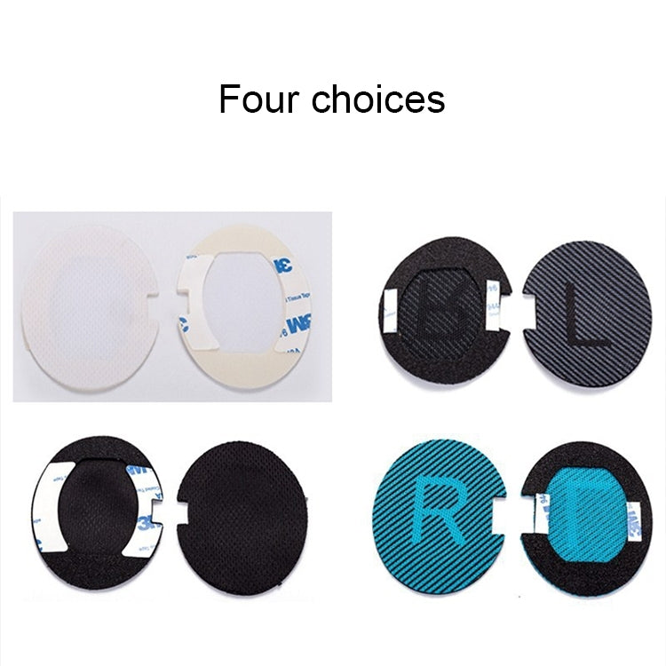 1 Pair Soft Earmuff Headphone Jacket with Black Soundproof Cotton for BOSE QC2 / QC15 / AE2 / QC25 (Dark Grey)