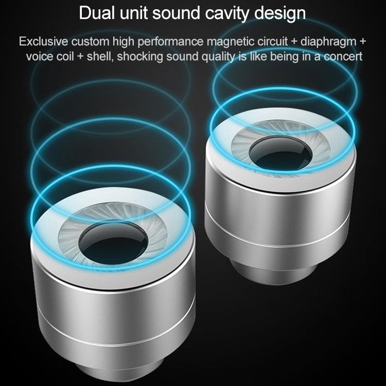D12 1.2m Wired In Ear 3.5mm Interface Stereo Wire-Controlled HIFI Earphones Dual-motion Loop Running Game Music Headset With Packaging, D12 With Packaging (White), D12 With Packaging (Black)