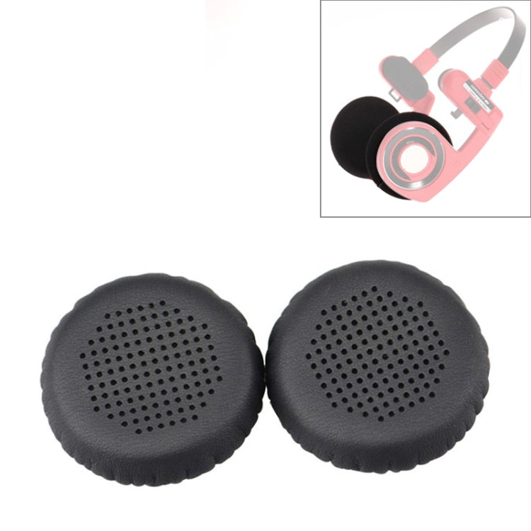 2 PCS For KOSS PP / SP Perforated Ventilation Version Protein Leather Cover Headphone Protective Cover Earmuffs, Perforated Ventilation Version Black, Perforated Ventilation Version Grey