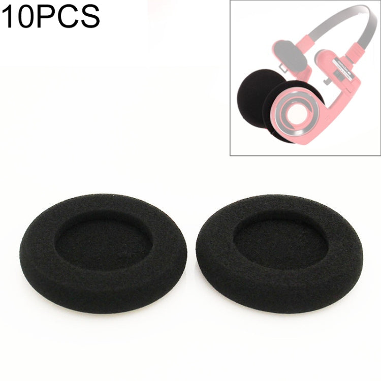 10 PCS For KOSS PP / SP Headphone Protective Cover Sponge Earmuffs, Sponge