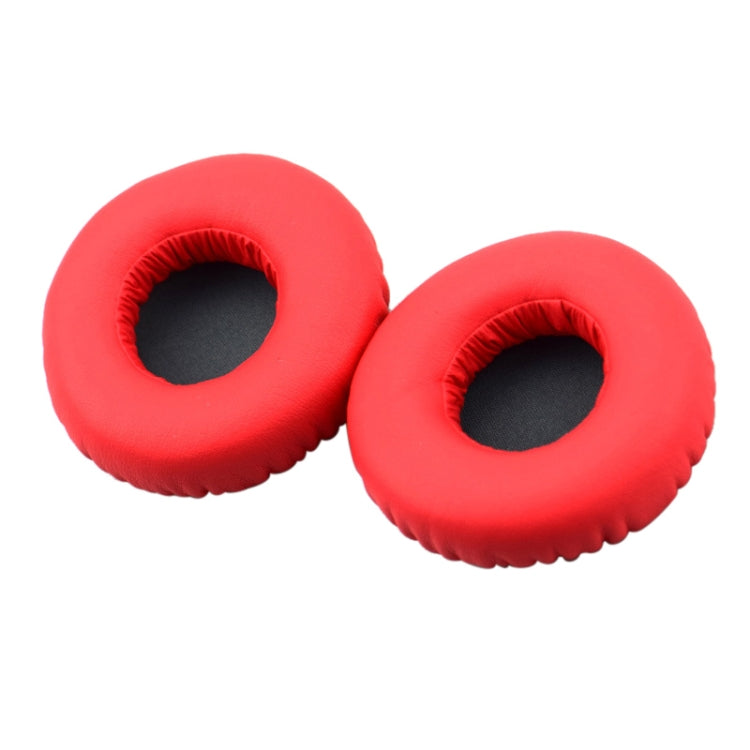2 PCS For Sony MDR-XB450AP / XB550 / XB650 / XB400 Earphone Cushion Cover Earmuffs Replacement Earpads with Mesh(Black)