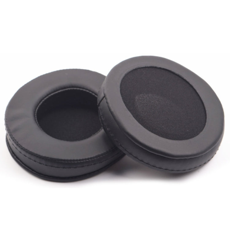 2 PCS For Skullcandy / HESH 2.0 HESH Thickened Earphone Cushion Cover Earmuffs Replacement Earpads with White Thread Sewing(Black)