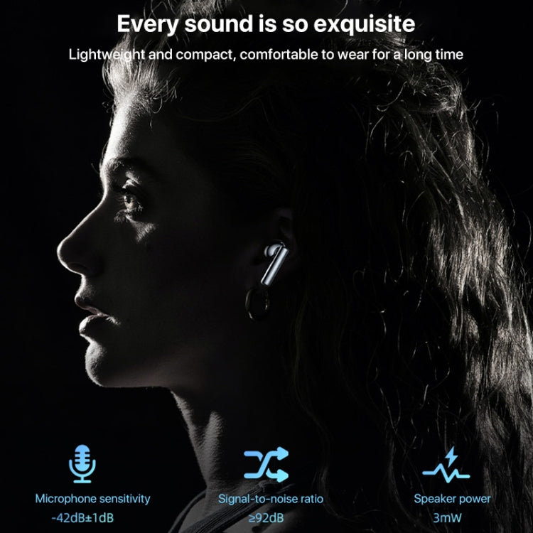 Yesido TWS23 Bluetooth 5.3 LED Digital Display TWS ANC Noise Reduction Wireless Bluetooth Earphone, TWS23