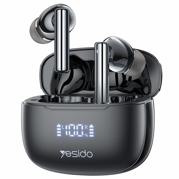 Yesido TWS23 Bluetooth 5.3 LED Digital Display TWS ANC Noise Reduction Wireless Bluetooth Earphone, TWS23