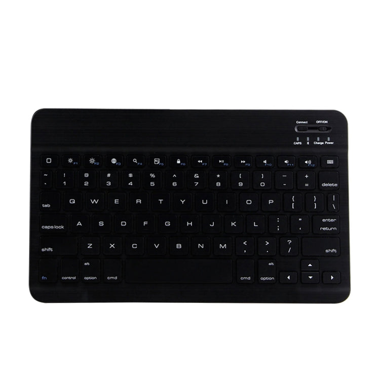 Clavier Bluetooth 3.0 détachable 1130B en ABS brossé et étui en cuir d'agneau pour iPad Pro 11 pouces (2018), avec trois vitesses de réglage, magnétique et fonction veille.