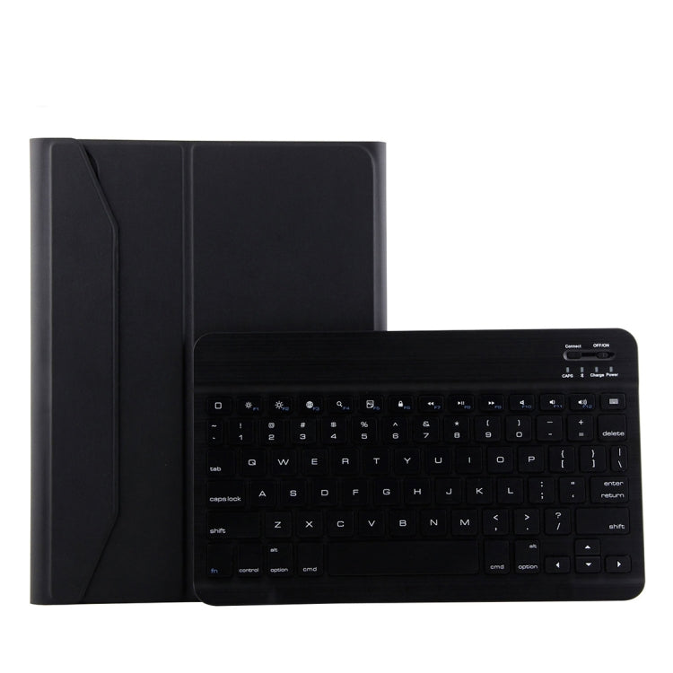 Clavier Bluetooth 3.0 détachable 1130B en ABS brossé et étui en cuir d'agneau pour iPad Pro 11 pouces (2018), avec trois vitesses de réglage, magnétique et fonction veille.
