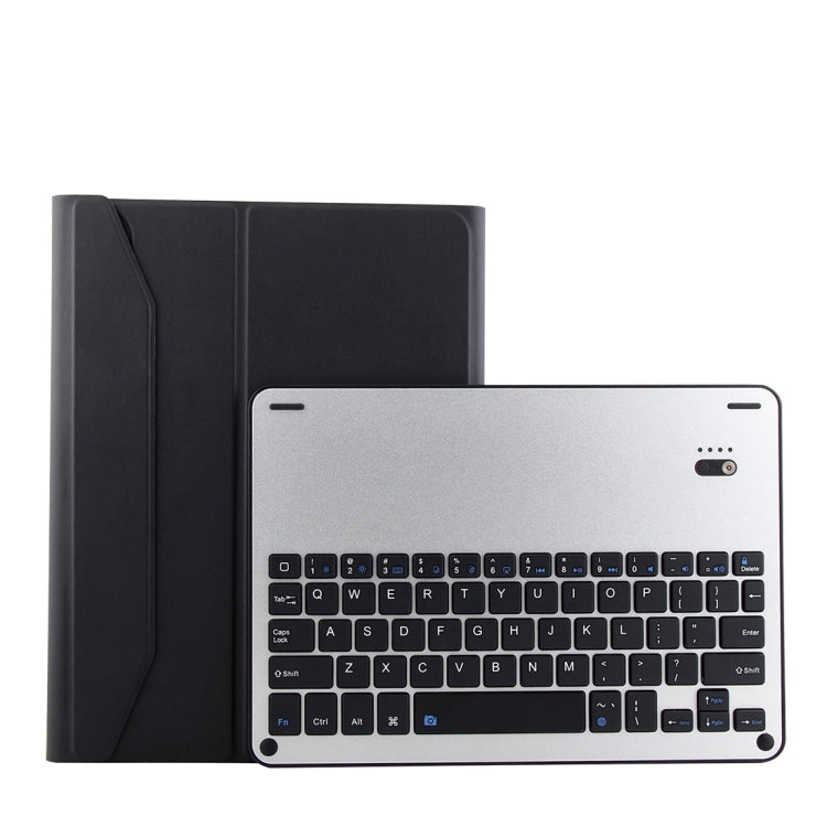 Clavier Bluetooth 3.0 détachable en alliage d'aluminium 1139B + étui en cuir d'agneau pour iPad Pro 11 pouces (2018), avec trois vitesses de réglage, fonction magnétique et veille.