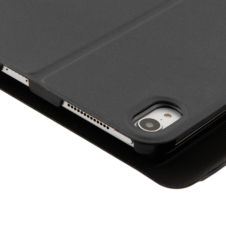 Clavier Bluetooth 3.0 détachable en alliage d'aluminium 1139B + étui en cuir d'agneau pour iPad Pro 11 pouces (2018), avec trois vitesses de réglage, fonction magnétique et veille.
