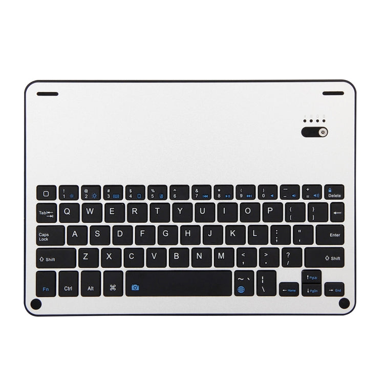 FT-1038B Detachable Bluetooth 3.0 Aluminum Alloy Keyboard + Lambskin Texture Leather Tablet Case for iPad Air / Air 2 / iPad Pro 9.7 inch, with Water Repellent / Three-gear Angle Adjustment / Magnetic / Sleep Function, FT-1038B