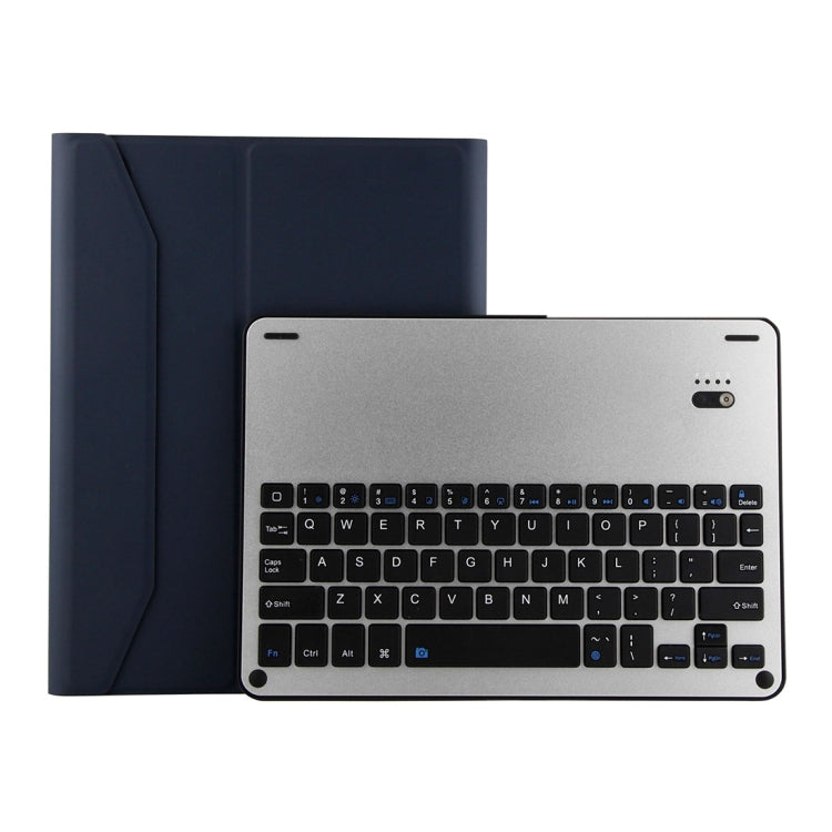 FT-1038E Detachable Bluetooth 3.0 Aluminum Alloy Keyboard + Lambskin Texture Leather Tablet Case for iPad Air / Air 2 / iPad Pro 9.7 inch, with Pen Slot / Water Repellent / Three-gear Angle Adjustment / Magnetic / Sleep Function, FT-1038E