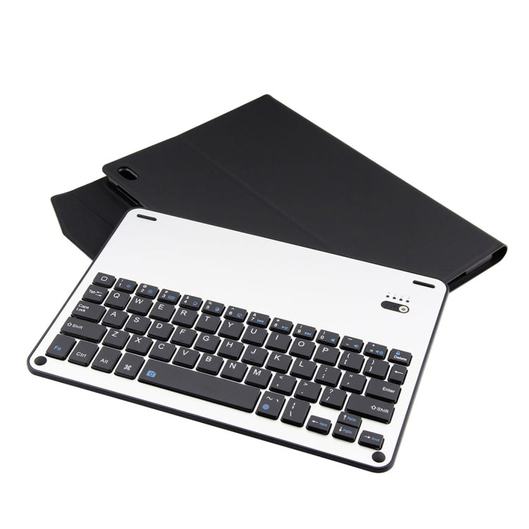 FT-1039B Detachable Bluetooth 3.0 Aluminum Alloy Keyboard + Lambskin Texture Leather Tablet Case for iPad Pro 10.5 inch / iPad Air (2019), with Water Repellent / Three-gear Angle Adjustment / Magnetic / Sleep Function, FT-1039B