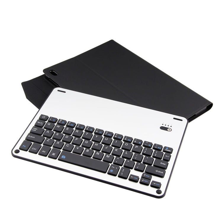 FT-1039B Detachable Bluetooth 3.0 Aluminum Alloy Keyboard + Lambskin Texture Leather Tablet Case for iPad Pro 10.5 inch / iPad Air (2019), with Water Repellent / Three-gear Angle Adjustment / Magnetic / Sleep Function, FT-1039B