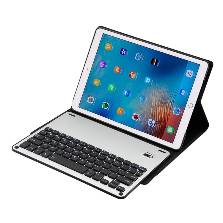 FT-1039B Detachable Bluetooth 3.0 Aluminum Alloy Keyboard + Lambskin Texture Leather Tablet Case for iPad Pro 10.5 inch / iPad Air (2019), with Water Repellent / Three-gear Angle Adjustment / Magnetic / Sleep Function, FT-1039B