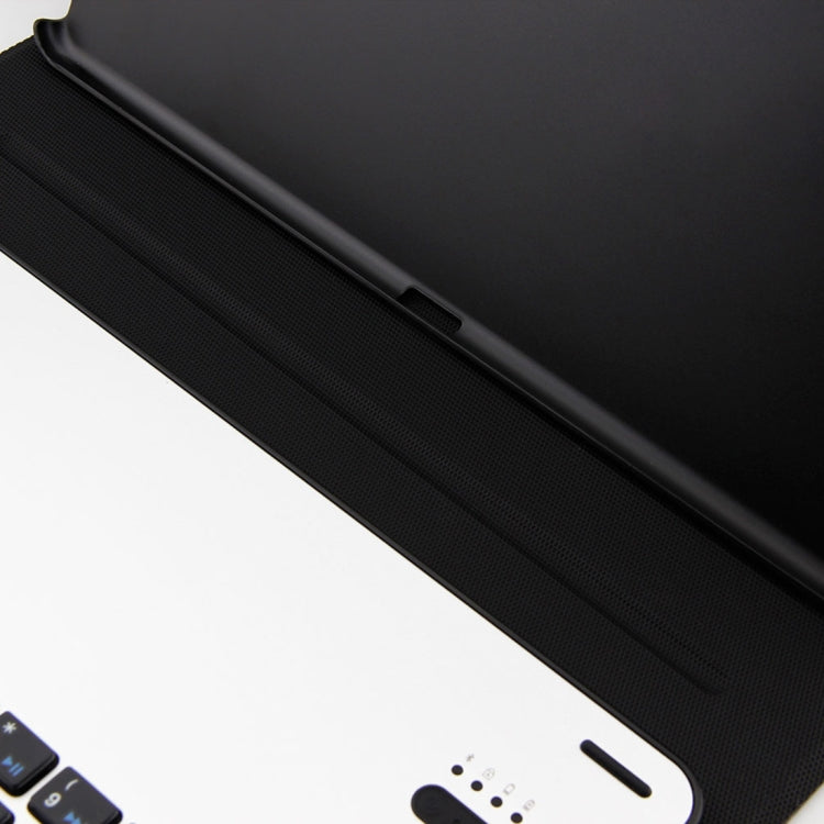 FT-1039B Detachable Bluetooth 3.0 Aluminum Alloy Keyboard + Lambskin Texture Leather Tablet Case for iPad Pro 10.5 inch / iPad Air (2019), with Water Repellent / Three-gear Angle Adjustment / Magnetic / Sleep Function, FT-1039B