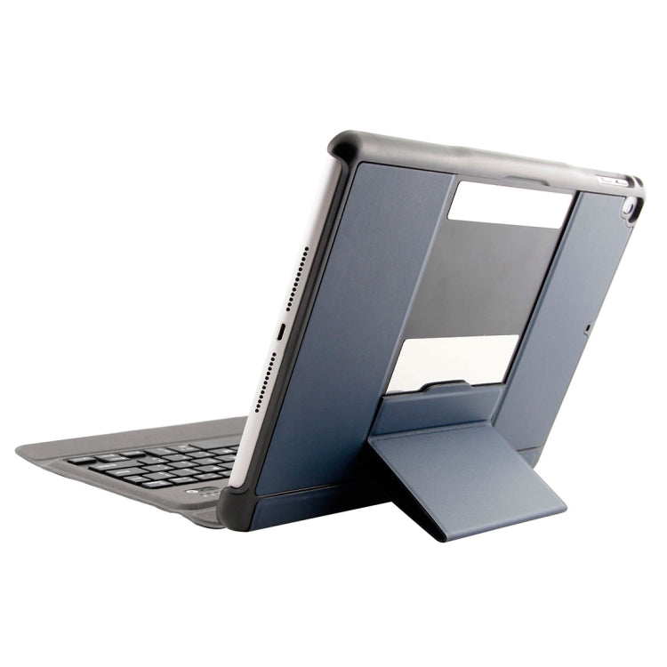 T-201 Detachable Bluetooth 3.0 Ultra-thin Keyboard + Lambskin Texture Leather Tablet Case for iPad Air / Air 2 / iPad Pro 9.7 inch, Support Multi-angle Adjustment, T-201