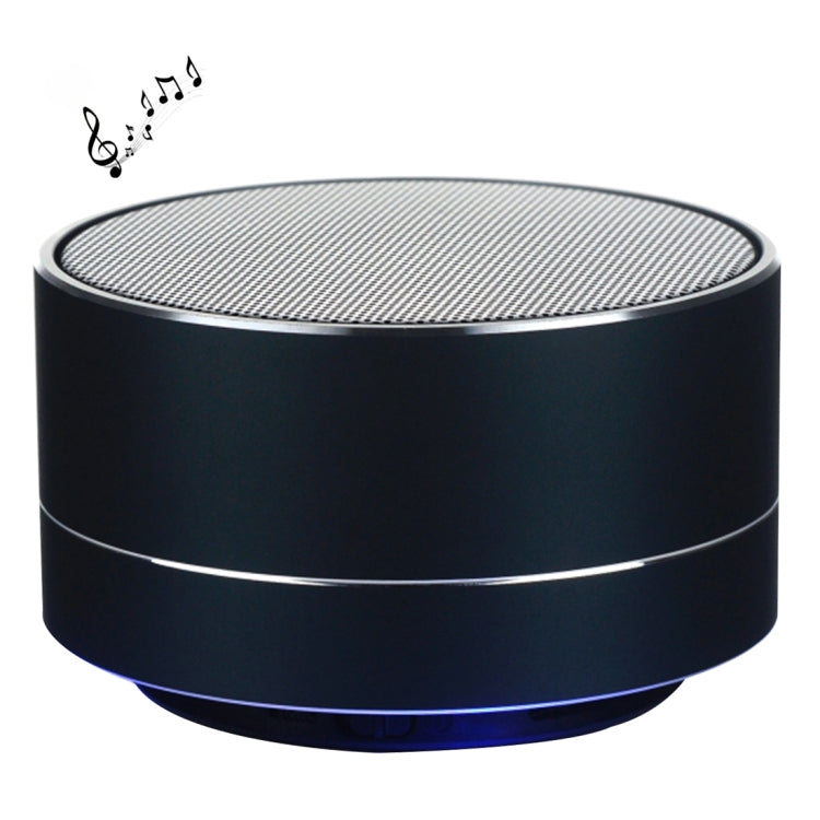 Mini enceinte Bluetooth portable A10 avec microphone et LED intégrés, prise en charge des appels mains libres et carte TF