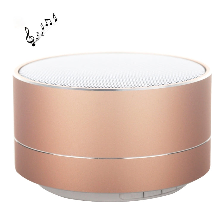 Mini enceinte Bluetooth portable A10 avec microphone et LED intégrés, prise en charge des appels mains libres et carte TF
