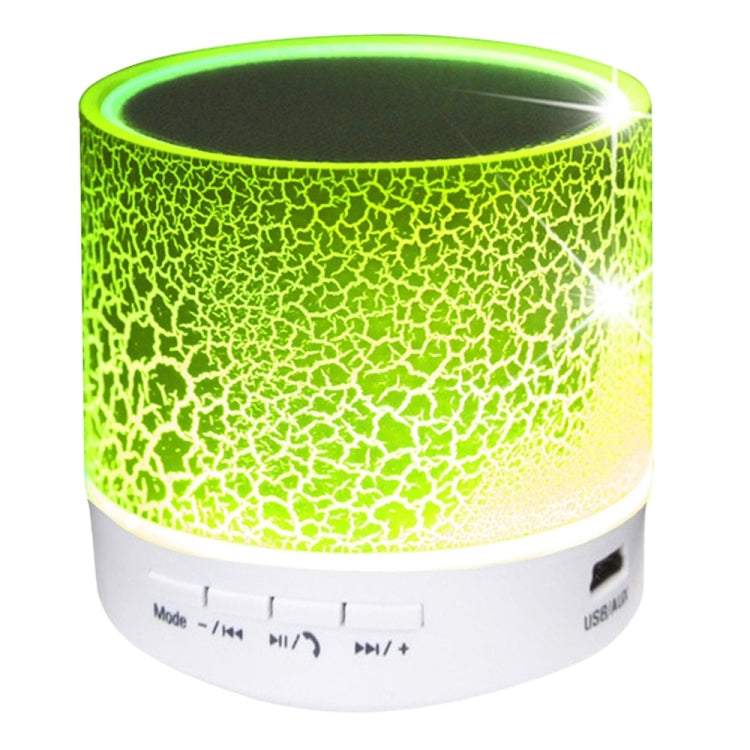 Mini enceinte stéréo Bluetooth portable A9 avec éclairage LED, microphone intégré, appels mains libres et carte TF
