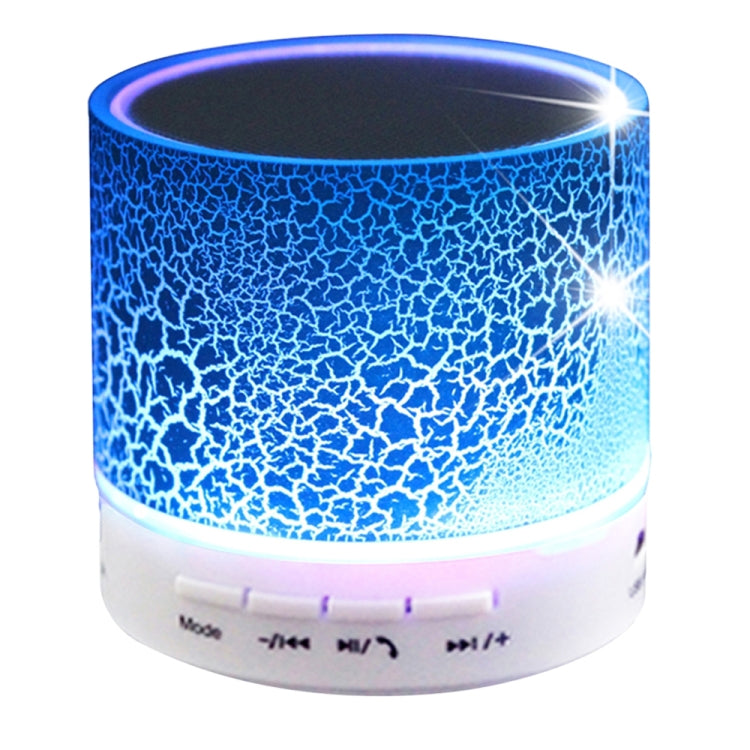 Mini enceinte stéréo Bluetooth portable A9 avec éclairage LED, microphone intégré, appels mains libres et carte TF